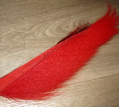 1/2 bucktail large red